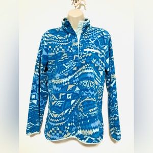 Columbia fleece sweater medium Aztec print